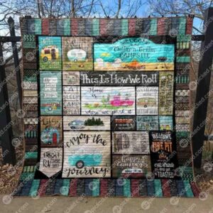 This Is How We Roll Quilt Blanket Ht10  Quilt